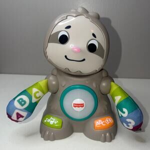 Fisher Price Linkimals Smooth Moves Sloth Baby Educational Toy with Music
